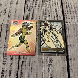 Marvel X‎ Men Rouge & Storm Tops 2001 2002 Cards